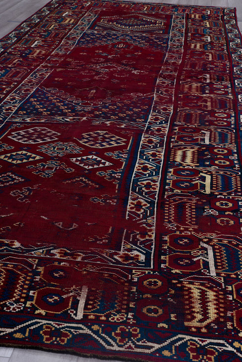 Antique Moroccan Area Rug (6' x 18')